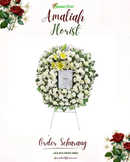 Krans Bunga Duka Moodu